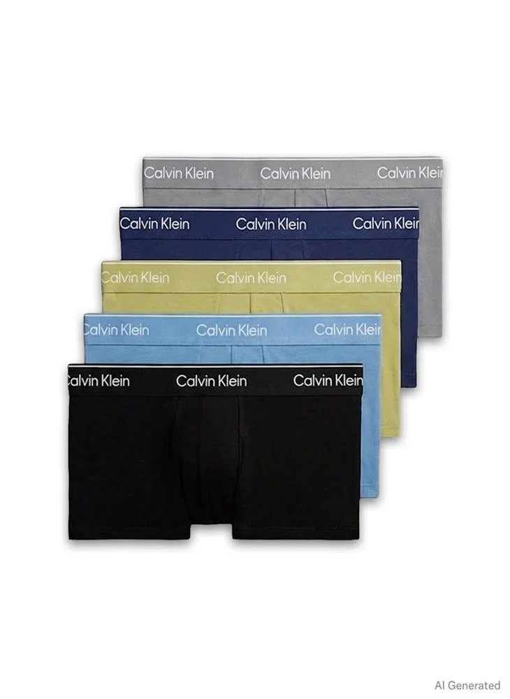 كالفن كلاين عبوة من  سراويل داخلية قصيرة قطنية مريحة